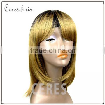 Grade 7A Brazilian hair wigs wholesale brazilian human hair full lace wig for black women