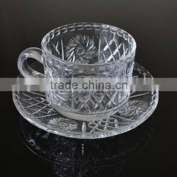 160ml Glass Coffee Cup With Saucer Turkish Tea Glass photo-4
