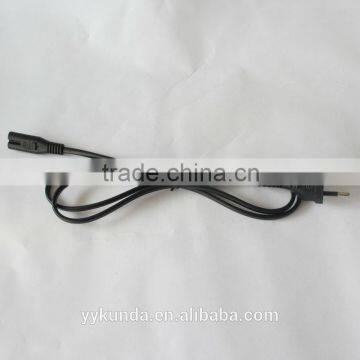 INMETRO Approved H03VVH2-F with figure 8 connector brazil radio power cord
