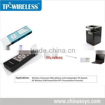 RF Wireless Microphone Amplification System for Classroom Audio Solution
