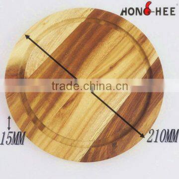 8.5 inch Round Shape Eco-friendly Portable Cutting Board