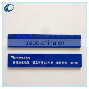 2015 hot sale ruler plastic ruler with custom logo printing ruler 15cm cute students ruler