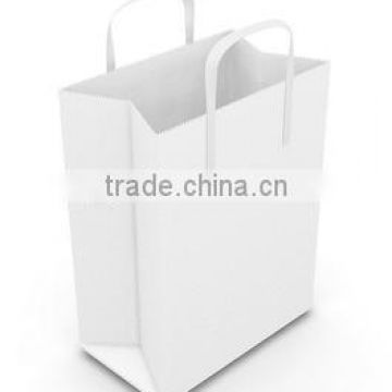 custom white paper bags printing