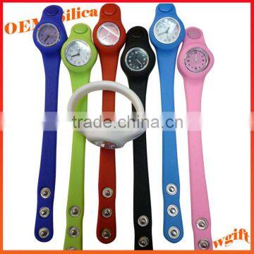 Mutli Colors Waterproof Silicone Sport Quartz Watch