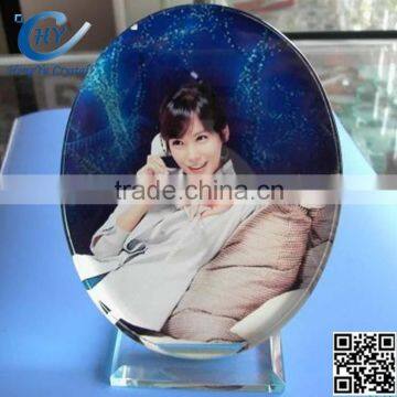 3d Fashionable Shape Laser Engraved Crystal Cube photo-3