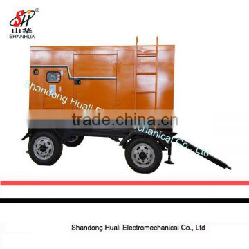 100kw portable Diesel Generator china supplier powered with Cummins engine