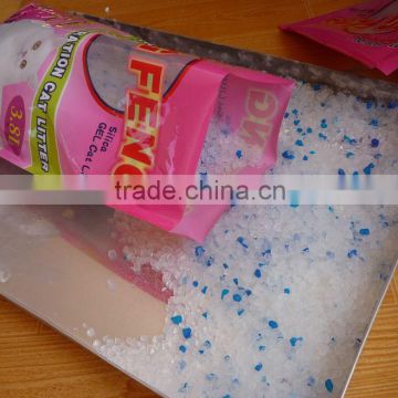 Low price blue cat litter, cat litter wholesale