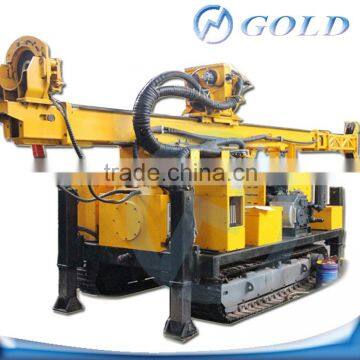 Full Hydraulic Crawler Mounted Water Well Drilling Rig Air Drill