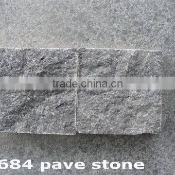 Pave stone natural pave stone black granite G684