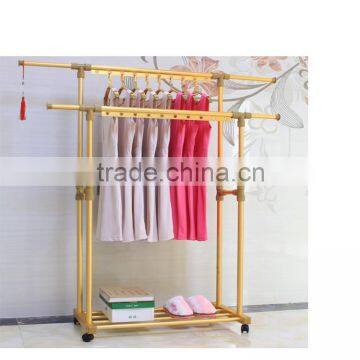 Aluminium Standing and Movable Style Laundry Rack Hanger