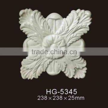 HG5345China polyurethane pu foam decoration ornament patterns moulding