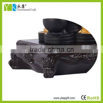 Environmental Friendly 3D Shape Polyresin Religious Pixiu Statue for Home Decoration photo-5