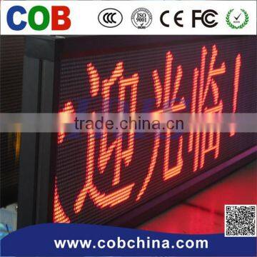 P10 wifi cloud-based LED sign double sided/front open LED display