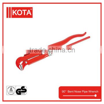 90 Bent nose pipe wrench