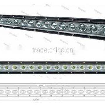 Single Row CREE led light bar IP67 9-32V 120W 40" Spot beam 12month warranty offroad led light bar car led light bar