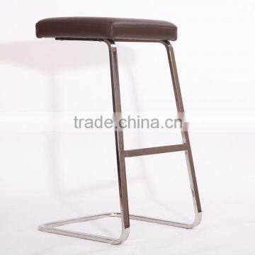 Mies van der Rohe design furniture leather barstool