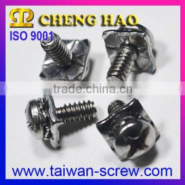 High Quality SEMS Screw With Square Washer