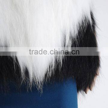 Ladies Winter Raccoon Fur Shawl KZ150065 photo-4