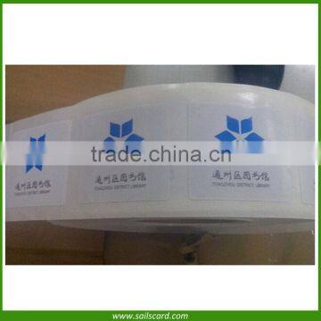 50*50mm I code sli Paper nfc tag for Labrary management