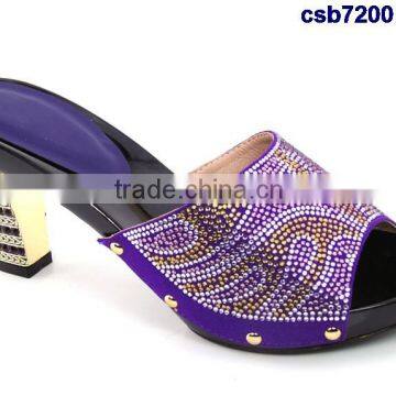 Csb7200 Africa 2016 Fashion Women Shoes for Party Evening Italy Shoes Matching Purse Fashion Wedding Shoes Quality Choice photo-5