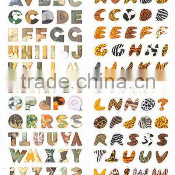 Alphabet 3D EVA Sticker photo-3