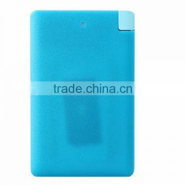 credit card power bank 2500mAh power bank slim power bank