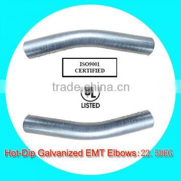 hot dip galvanized emt conduit elbow manufacturer