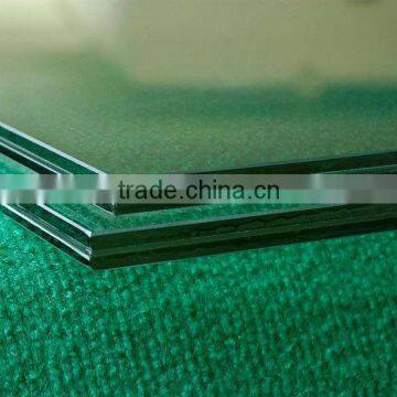 clear tempered low-e laminated Glass with 3C and ISO certificate