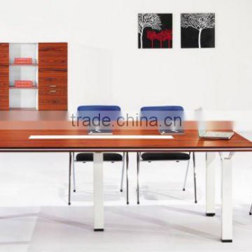 2012 NEW commercial office furniture square meeting table with steel leg