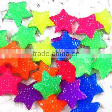 Shining Resin mini star-Flat back resin craft(Cabochon)