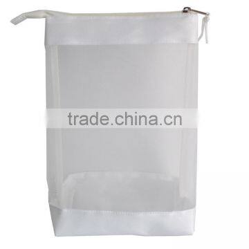 2016 NEW Arrival Cheap Price Wholesale Nylon Mesh Vanity Bag for Promotion,white Nylon Mesh for Main Body photo-2