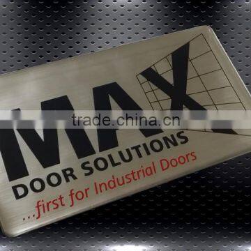 custom quality industrial door service sticker