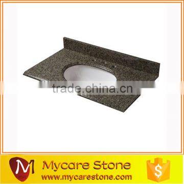 Natural polished bathroom granite vanity tops