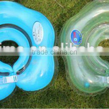 colourful pvc Inflatable baby neck ring infant swimming float ring