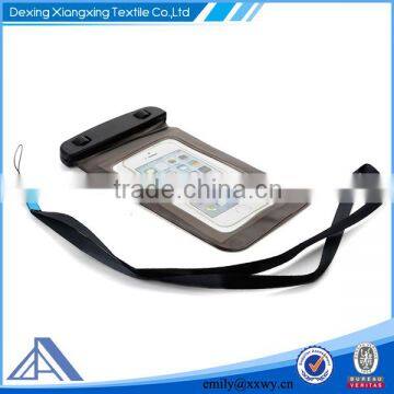 Waterproof Beach Pouch With Lanyard for Cell Phone