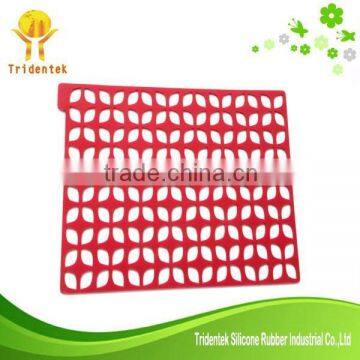 Non-toxic Heat Resistant Silicone Trivet Mat