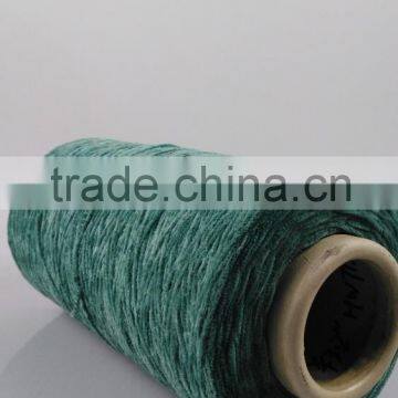Green Colour Chenille Yarn for Weaving photo-3