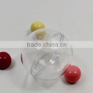 2016 Wholesale Clear acrylic transparent outdoor plastic decoration balls