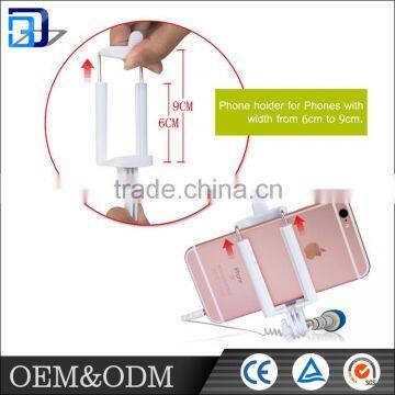 Wholesale Extendable Bluetooth Selfie Stick Handheld Mini Monopod Self Stick for IPhone Samsung photo-2