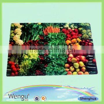 YiWu Hot new various vegetable pvc placemat& printed pvc placemat supplier and manufacture