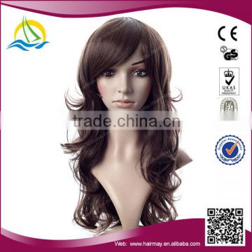 2015 Hot selling Heat Resistant Fiber synthetic wigs