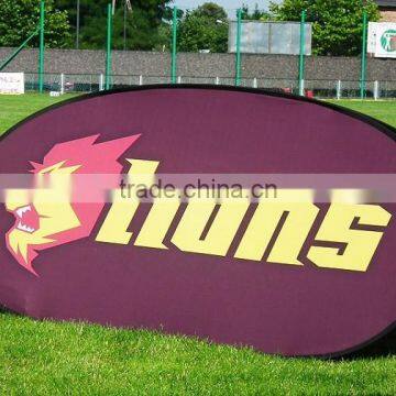 Chinese Factory Professional Factory Courtside Spring Pop Up Banner