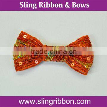 Wholesale Fashion Small Sequin Ribbon Bows