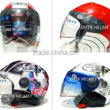 open face helmet