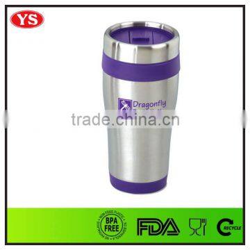 16oz insulated stainless steel custom printing mug