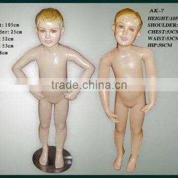 Lifelike Child Mannequin for Kids Apparel Display