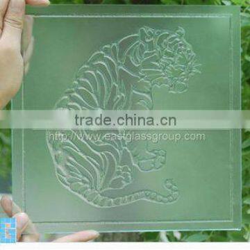 Acid etched glass manufacturer