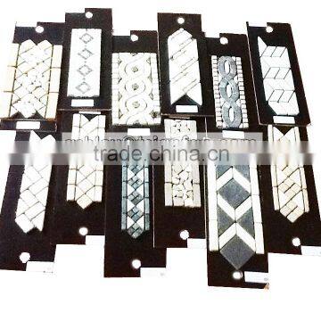 custom mosaic tile samples mdf display boards/mosaic tiles display hanging boards PG018