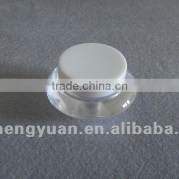 7g small size acrylics cream jar with white color