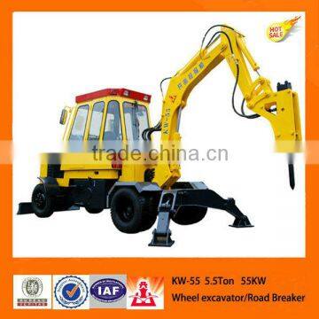 Kanshan Brand KW55 5.5ton 55 kw crawler excavator with imported hydraulic system